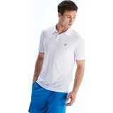 Lc Waikiki Yeni Sezon Polo Yaka Erkek Spor Tişört - Beyaz - XL