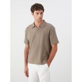Lc Waikiki Yeni Sezon Polo Yaka Erkek Tişört - Kahverengi - M