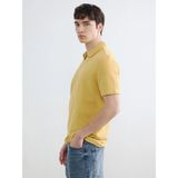 Lc Waikiki Yeni Sezon Polo Yaka Erkek Tişört - Mat Sarı - XL