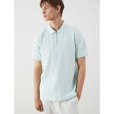 Lc Waikiki Yeni Sezon Polo Yaka Erkek Tişört - Turkuaz - 2XL
