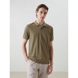 Lc Waikiki Yeni Sezon Polo Yaka Kısa Kollu Erkek Tişört - Yeşil - 2XL