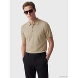 Lc Waikiki Yeni Sezon Polo Yaka Kısa Kollu Erkek Triko Kazak - Taş - 2XL