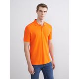 Lc Waikiki Yeni Sezon Polo Yaka Kısa Kollu Pike Erkek Tişört - Turuncu - 3XL