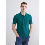 Lc Waikiki Yeni Sezon Polo Yaka Kısa Kollu Pike Erkek Tişört - Yeşil - 2XL
