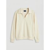 Lc Waikiki Yeni Sezon Polo Yaka Kız Çocuk Soft Touch Sweatshirt - Sarı - 7 - 8 Yaş
