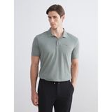 Lc Waikiki Yeni Sezon Polo Yaka Pike Erkek Tişört - Yeşil - 2XL