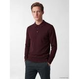 Lc Waikiki Yeni Sezon Polo Yaka Regular Fit Erkek Triko Kazak - Mat Mor