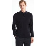 Lc Waikiki Yeni Sezon Polo Yaka Uzun Kollu Erkek Triko Kazak - Lacivert - 2XL