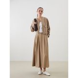 Lc Waikiki Yeni Sezon Poplin Kadın Etek - Bej - 44