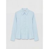 Lc Waikiki Yeni Sezon Poplin Kadın Gömlek - 44 - Mavi
