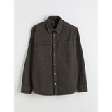 Lc Waikiki Yeni Sezon Rahat Kalıp Erkek Jean Ceket - Haki - XL