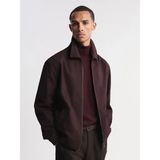 Lc Waikiki Yeni Sezon Rahat Kalıp Gabardin Erkek Ceket - 2XL - Mürdüm