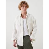 Lc Waikiki Yeni Sezon Rahat Kalıp Gabardin Erkek Gömlek Ceket - Bej - XL