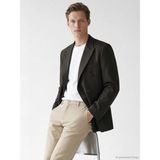 Lc Waikiki Yeni Sezon Regular Fit %100 Keten Erkek Blazer Ceket - 52 - Koyu Kahverengi