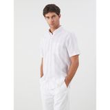 Lc Waikiki Yeni Sezon Regular Fit Armürlü Cepli Erkek Gömlek - XL - Lila