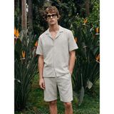 Lc Waikiki Yeni Sezon Regular Fit Armürlü Erkek Gömlek - Füme