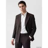 Lc Waikiki Yeni Sezon Regular Fit Çizgili Kruvaze Erkek Blazer Ceket - 50 - Kahverengi Çizgili