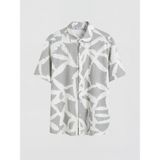 Lc Waikiki Yeni Sezon Regular Fit Desenli Erkek Gömlek - Gri