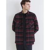 Lc Waikiki Yeni Sezon Regular Fit Ekose Desenli Erkek Oduncu Gömlek - Bordo