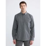 Lc Waikiki Yeni Sezon Regular Fit Ekose Erkek Gömlek - Gri