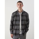 Lc Waikiki Yeni Sezon Regular Fit Ekose Erkek Gömlek - Siyah