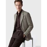 Lc Waikiki Yeni Sezon Regular Fit Erkek Blazer Ceket - 48 - Koyu Kahverengi