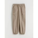 Lc Waikiki Yeni Sezon Regular Fit Erkek Çocuk Jogger Pantolon - Bej - 11 - 12 Yaş