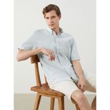 Lc Waikiki Yeni Sezon Regular Fit Erkek Dokulu Gömlek - Turkuaz