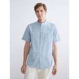 Lc Waikiki Yeni Sezon Regular Fit Hakim Yaka Poplin Erkek Gömlek - 2XL - Mavi