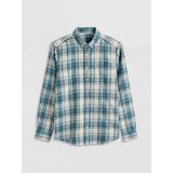 Lc Waikiki Yeni Sezon Regular Fit Kareli Erkek Gömlek - Mavi
