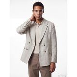 Lc Waikiki Yeni Sezon Regular Fit Keten Karışımlı Erkek Blazer Ceket - 56 - Bej