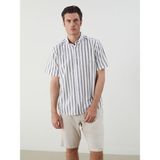 Lc Waikiki Yeni Sezon Regular Fit Kısa Kollu %100 Keten Erkek Gömlek - Haki
