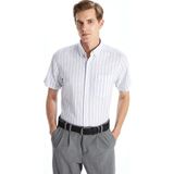 Lc Waikiki Yeni Sezon Regular Fit Kısa Kollu Erkek Gömlek - XL - Lacivert