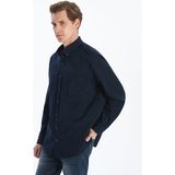 Lc Waikiki Yeni Sezon Regular Fit Kısa Kollu Gabardin Erkek Gömlek - Lacivert