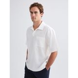 Lc Waikiki Yeni Sezon Regular Fit Kısa Kollu Oxford Erkek Gömlek - Ekru