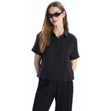 Lc Waikiki Yeni Sezon Regular Fit Müslin Kadın Gömlek - Siyah