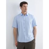 Lc Waikiki Yeni Sezon Regular Fit Oxford Erkek Gömlek - 2XL - Mavi