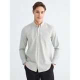 Lc Waikiki Yeni Sezon Regular Fit Oxford Erkek Gömlek - Gri