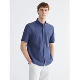 Lc Waikiki Yeni Sezon Regular Fit Poplin Erkek Gömlek - 2XL - Koyu İndigo