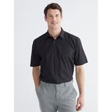 Lc Waikiki Yeni Sezon Regular Fit Poplin Erkek Gömlek - 2XL - Siyah