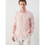 Lc Waikiki Yeni Sezon Regular Fit Uzun Kollu %100 Keten Erkek Gömlek - 3XL - Kırmızı