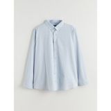 Lc Waikiki Yeni Sezon Regular Fit Uzun Kollu Armürlü Erkek Gömlek - 3XL - Mavi