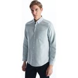 Lc Waikiki Yeni Sezon Regular Fit Uzun Kollu Armürlü Erkek Gömlek - XL - Turkuaz