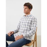 Lc Waikiki Yeni Sezon Regular Fit Uzun Kollu Ekose Erkek Gömlek - XL - Ekru