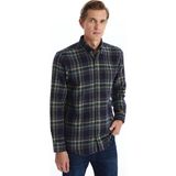 Lc Waikiki Yeni Sezon Regular Fit Uzun Kollu Ekose Erkek Oduncu Gömlek - 3XL - Yeşil