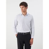 Lc Waikiki Yeni Sezon Regular Fit Uzun Kollu Ekose Gabardin Erkek Gömlek - Siyah