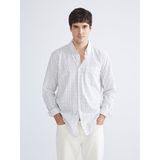Lc Waikiki Yeni Sezon Regular Fit Uzun Kollu Ekose Poplin Erkek Gömlek - Bej
