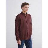Lc Waikiki Yeni Sezon Regular Fit Uzun Kollu Erkek Gömlek - 2XL - Mürdüm