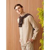 Lc Waikiki Yeni Sezon Regular Fit Uzun Kollu Erkek Gömlek - 3XL - Bej
