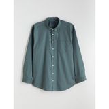 Lc Waikiki Yeni Sezon Regular Fit Uzun Kollu Erkek Gömlek - 5XL - Yeşil